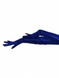 Blue Lycra Spandex Long Gloves Blue Lycra Spandex Long Gloves