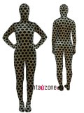 Round Pattern Full Bodysuit Thicken Velvet Zentai Suit Round Pattern Full Bodysuit Thicken Velvet Zentai Suit
