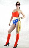Spandex Shiny Wonder Woman Super Hero Costume Spandex Shiny Wonder Woman Super Hero Costume