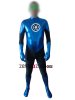 Shiny Metallic Blue Lantern Zentai Costume