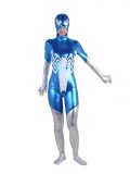 Blue Silver Shiny Spiderman Costume Blue Silver Shiny Spiderman Costume