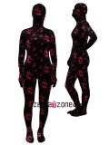Flower Thicken Velvet Zentai Outfit Flower Thicken Velvet Zentai Outfit