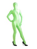 Unisex Light Green Lycra Full Body Zentai Suit Unisex Light Green Lycra Full Body Zentai Suit