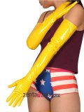 Yellow Long PVC Gloves Yellow Long PVC Gloves