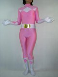 Pink Lycra Spandex Super Hero Catsuit