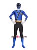 Blue Black Lycra Zentai Suit Unisex Hero Costume