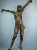 Leopard Pattern Lycra Zentai Suit