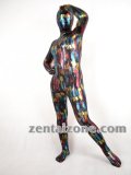 2011 Watercolor Shiny Fullbodysuit Zentai 2011 Watercolor Shiny Fullbodysuit Zentai