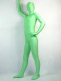 Green Unicolor Lycra Unisex Full Body Zentai Suit Green Unicolor Lycra Unisex Full Body Zentai Suit