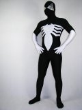 Black Spandex Lycra Spiderman Costume Black Spandex Lycra Spiderman Costume