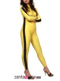 Yellow and Black Spandex Lycra Catsuit Yellow and Black Spandex Lycra Catsuit