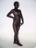 Black Sexy Velvet Zentai Suit