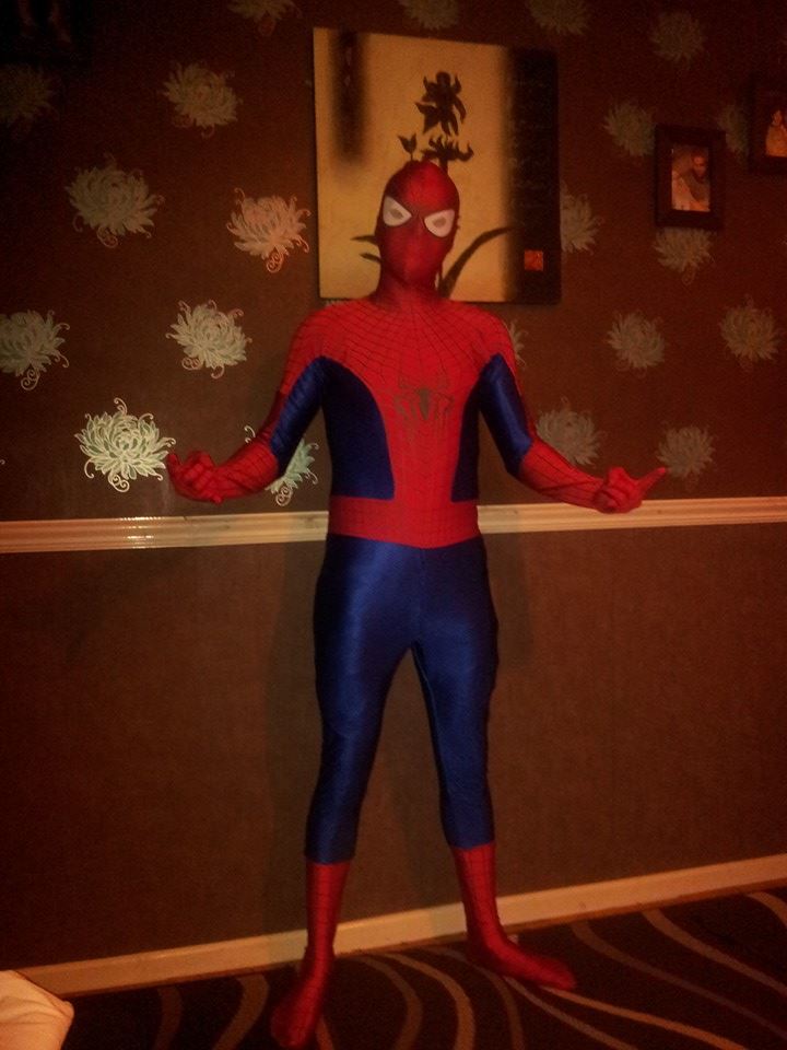 amazing spiderman 2 zentai suit