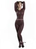 Nylon Metallic Low Cut Lycra Catsuit