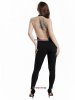 Nylon Sexy Halter Lycra Catsuit