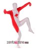 Canada Flag Pattern Spandex Unisex Zentai Suit