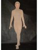 Unicolor Skincolor Silk Zentai Suit Unisex