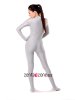 Silver Grey Spandex Lycra Catsuit