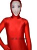 Face Zentai Red Lycra Spandex Zentai With Girl Sweet Face