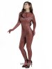 Nylon Metallic Pattern Full Bodysuit Spandex Zentai