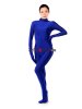 Blue Unisex Spandex Catsuit