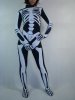 Skeleton Lycra Unisex Zentai Suit