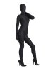 Black Unisex Lycra Zentai Suit