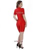 Nylon Quality Red Lycra Sports Wear