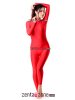 Red Spandex Lycra Catsuit Jumpsuit