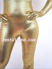 Golden Shiny Stripe Zentai Full Bodysuit