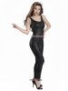 Nylon Shiny Metallic Pattern Catsuit