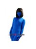 Blue Modal Zentai Full Body Catsuit