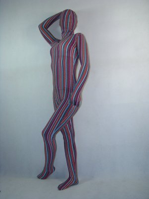 Multicolor Unisex Lycra Spandex Zentai Suit