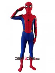 Color Fabric Homecoming Lycra Spiderman Zentai costume