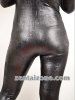 2011 New Style Black Snake Pattern Shiny Zentai Catsuit