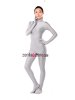 Silver Grey Spandex Lycra Catsuit