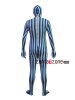 Blue And White Spandex Full Body Camouflage Suit