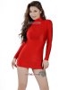 Nylon Red Quality Spandex Dresses