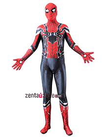 Custom Printed Iron Spider-MCU Final Zentai Costume