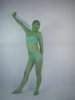 Green Sexy Lace Unisex Zentai Suit