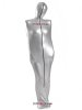 Pu Silver Zentai Bag