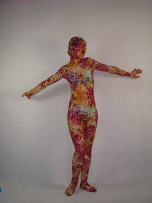 Fire Unisex Lace Zentai Suit