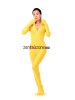 Yellow Spandex Unisex Catsuit