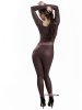 Nylon Metallic Low Cut Lycra Catsuit