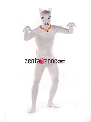 Cool Cat Print Animal Zentai Suit