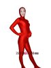 Face Zentai Red Lycra Spandex Zentai With Girl Sweet Face