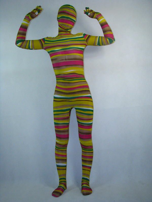 Colorful Unisex Lycra Camouflage Zentai Suit
