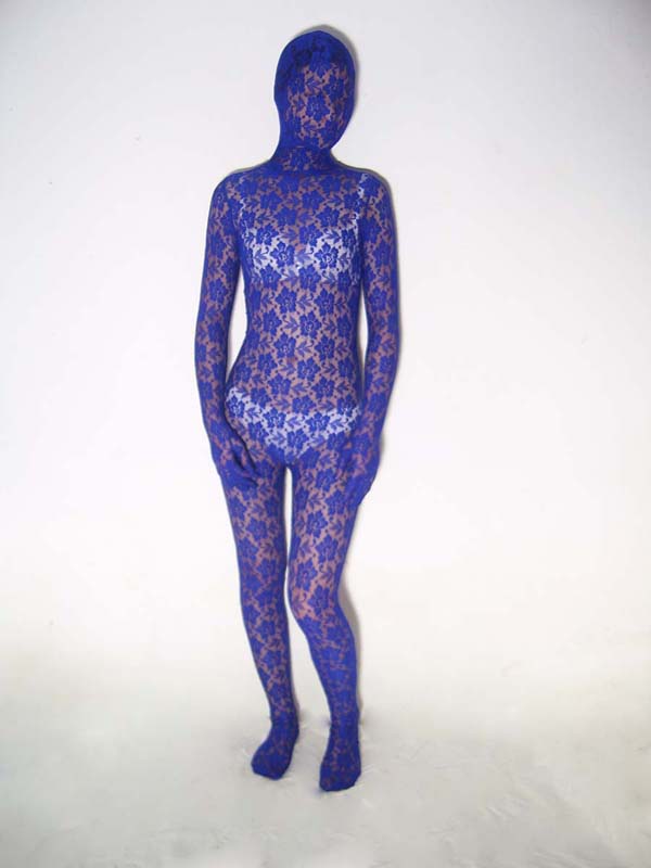 Sexy Unisex Velvet Zentai Suit - Click Image to Close