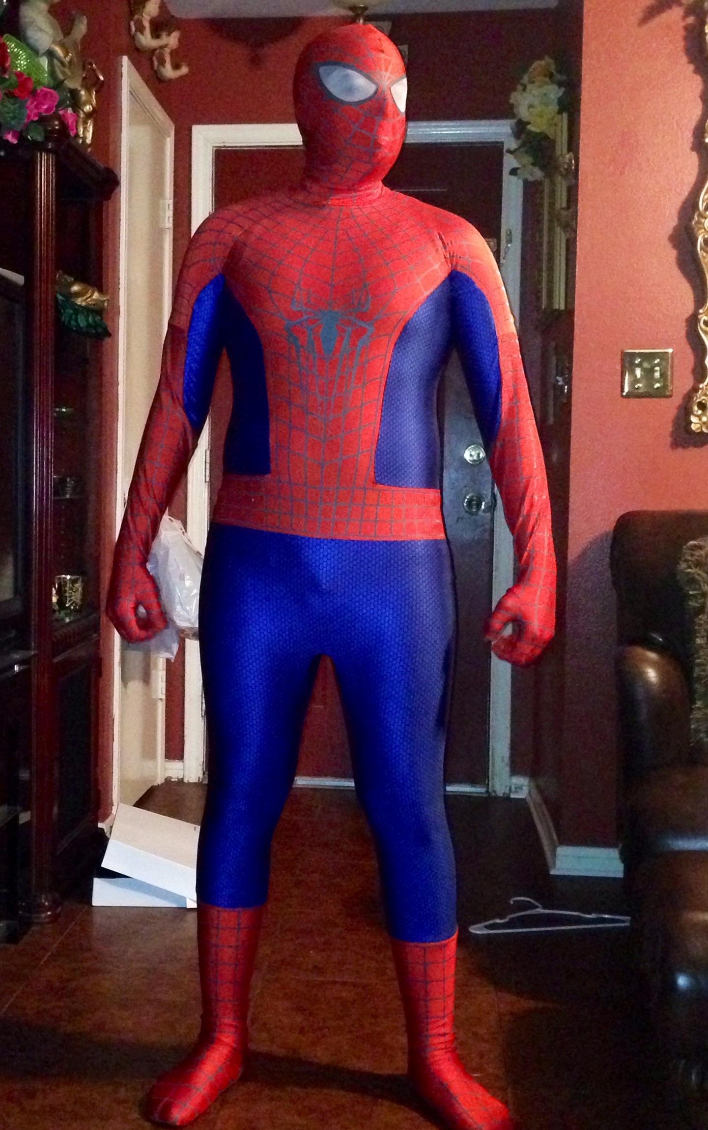 Reviews: New 3-D Spandex Lycra Amazing Spiderman 2 Zentai Costume ...